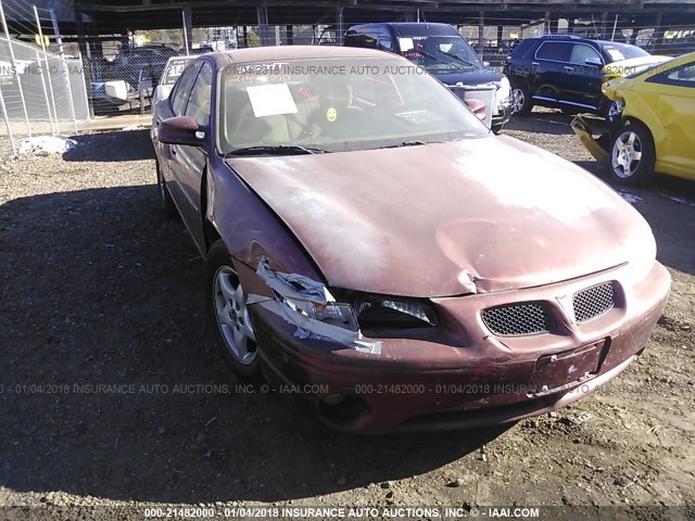 1G2WK52J72F146455 - 2002 PONTIAC GRAND PRIX SE ბურგუნდია ფოტო 6