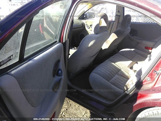 1G2WK52J72F146455 - 2002 PONTIAC GRAND PRIX SE ბურგუნდია ფოტო 8