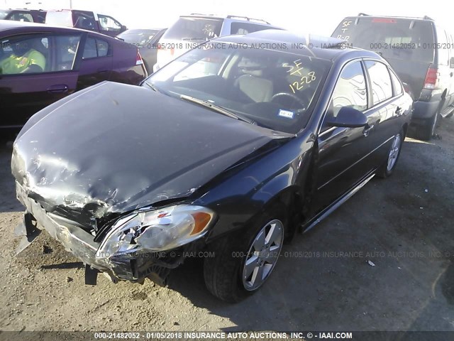 2G1WB5E36E1103478 - 2014 CHEVROLET IMPALA LIMITED LT GRAY photo 2