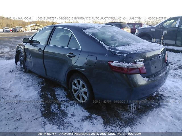 4T4BE46K29R091113 - 2009 TOYOTA CAMRY SE/LE/XLE ნაცრისფერი ფოტო 3