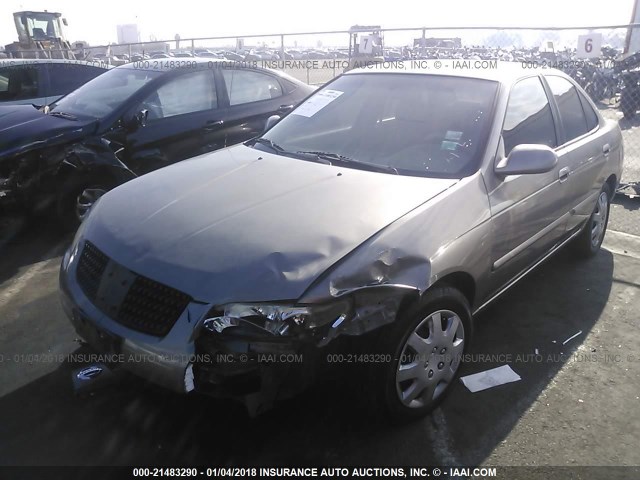 3N1CB51D65L566750 - 2005 NISSAN SENTRA 1.8/1.8S GRAY photo 2