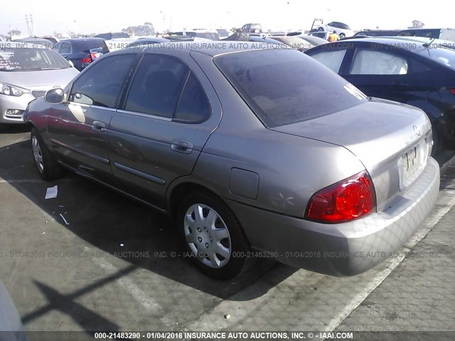 3N1CB51D65L566750 - 2005 NISSAN SENTRA 1.8/1.8S GRAY photo 3