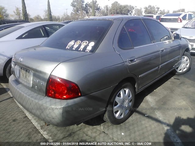 3N1CB51D65L566750 - 2005 NISSAN SENTRA 1.8/1.8S GRAY photo 4