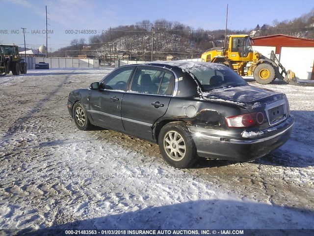 KNALD124955051110 - 2005 KIA AMANTI GRAY photo 3