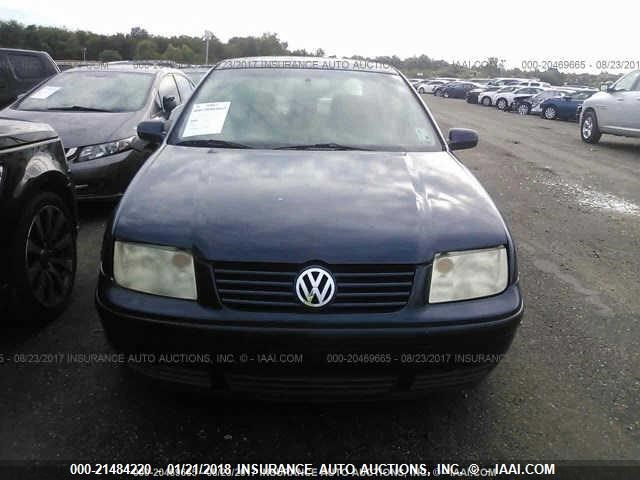 3VWSB69M52M150517 - 2002 VOLKSWAGEN JETTA GLS Dark Blue photo 6