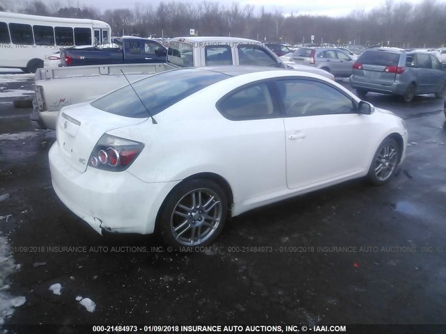 JTKDE3B77A0320702 - 2010 TOYOTA SCION TC 白色 照片 4