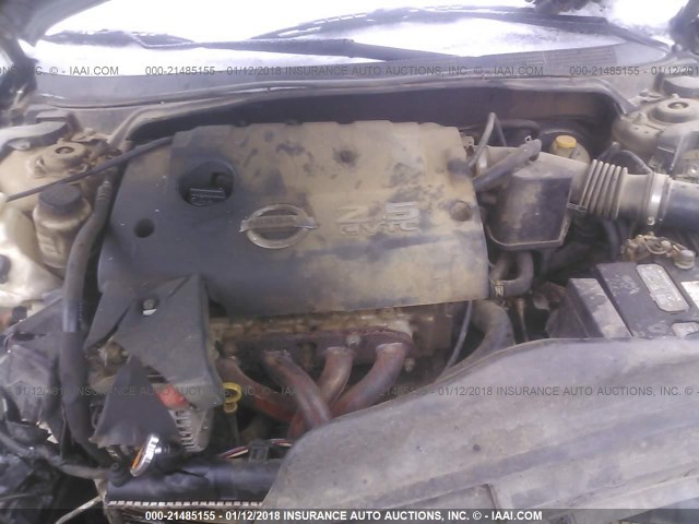 1N4AL11D85C230934 - 2005 NISSAN ALTIMA S/SL TAN photo 10