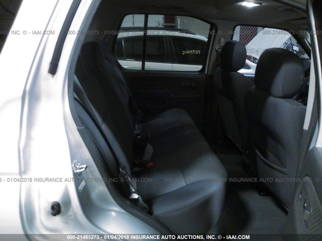 5N1ED28Y04C612764 - 2004 NISSAN XTERRA XE/SE SILVER photo 8