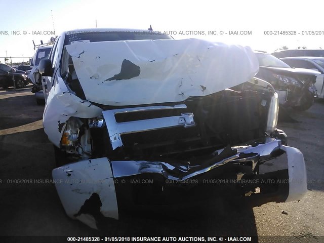 3GCEC13C39G289912 - 2009 CHEVROLET SILVERADO C1500/C1500  LS WHITE photo 6