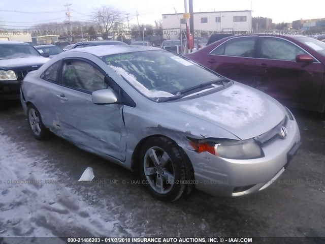 2HGFG12988H560848 - 2008 HONDA CIVIC EXL SILVER photo 1