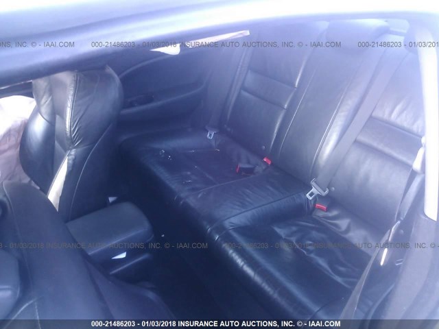 2HGFG12988H560848 - 2008 HONDA CIVIC EXL SILVER photo 8