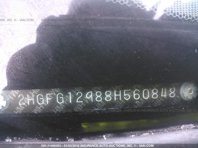 2HGFG12988H560848 - 2008 HONDA CIVIC EXL SILVER photo 9