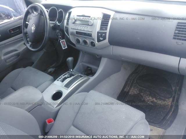 5TEUU42N96Z297199 - 2006 TOYOTA TACOMA ACCESS CAB Күміс фото 5