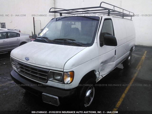 1FTFE24Y4PHB99217 - 1993 FORD ECONOLINE E250 VAN WHITE photo 2