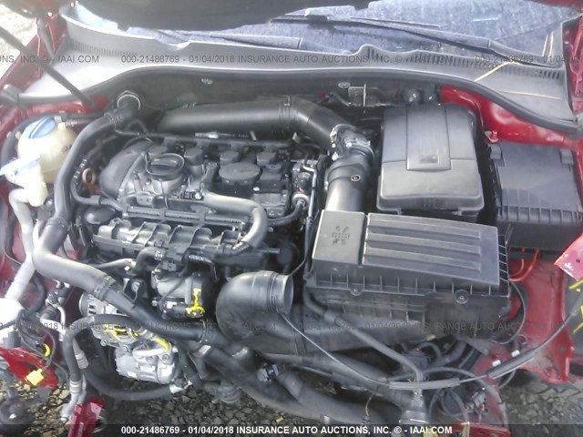 3VWRJ7AJ1AM076083 - 2010 VOLKSWAGEN JETTA WOLFSBURG 红色 照片 10