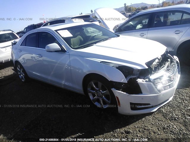 1G6AB5RX8F0115047 - 2015 CADILLAC ATS LUXURY WHITE photo 1