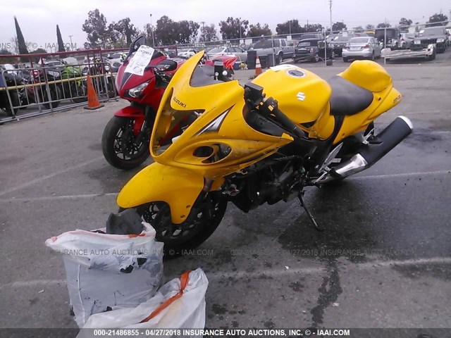 JS1GX72A782111728 - 2008 SUZUKI GSX1300 R YELLOW photo 2