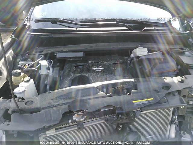 5N1AR2MNXGC604591 - 2016 NISSAN PATHFINDER S/SV/SL/PLATINUM 蓝色 照片 10