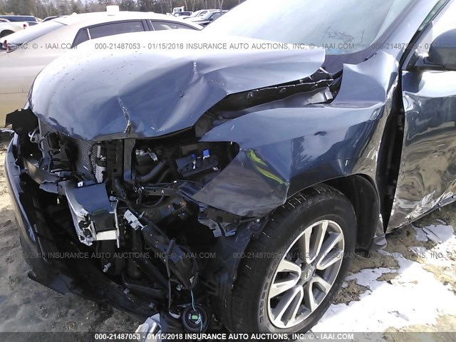 5N1AR2MNXGC604591 - 2016 NISSAN PATHFINDER S/SV/SL/PLATINUM 蓝色 照片 6