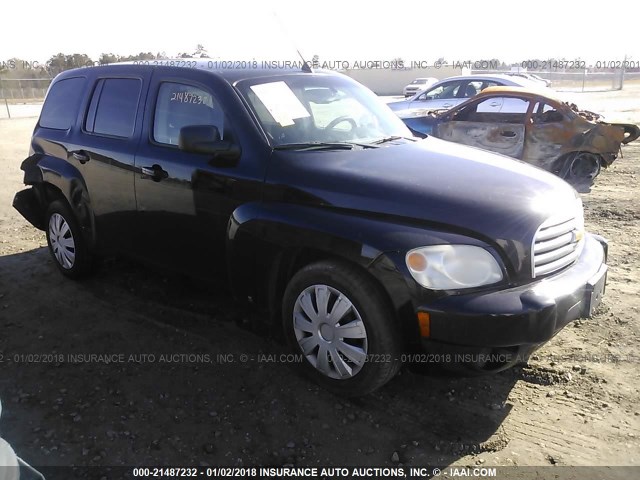 3GNDA13D08S593261 - 2008 CHEVROLET HHR LS BLACK photo 1