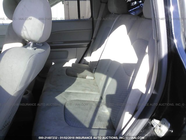 3GNDA13D08S593261 - 2008 CHEVROLET HHR LS BLACK photo 8