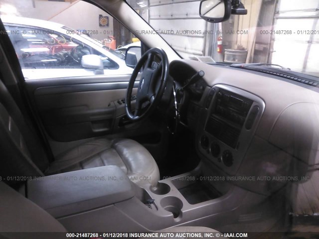 1FMZU73E64UC11631 - 2004 FORD EXPLORER XLT/XLT SPORT/NBX 绿色 照片 5