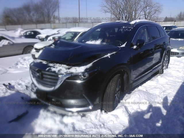 JM3TCBEY4H0137959 - 2017 MAZDA CX-9 SIGNATURE GRAY photo 2