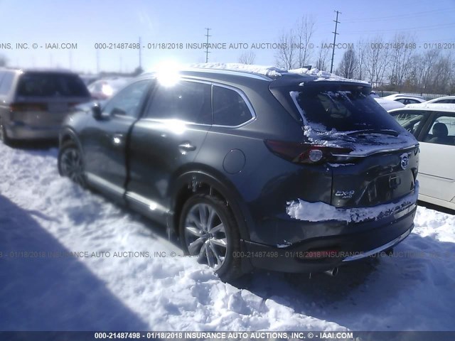 JM3TCBEY4H0137959 - 2017 MAZDA CX-9 SIGNATURE GRAY photo 3