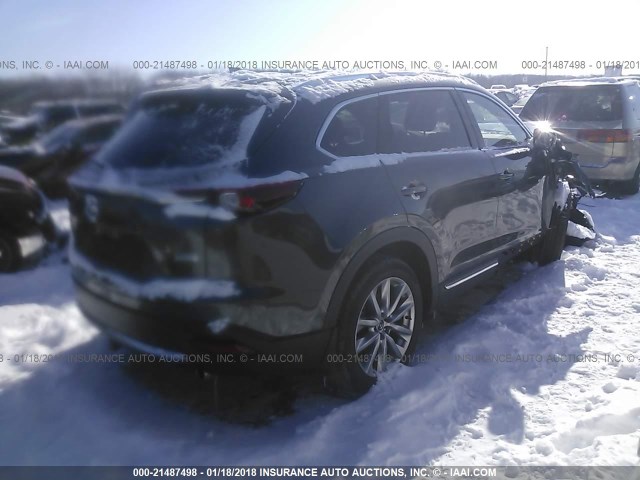 JM3TCBEY4H0137959 - 2017 MAZDA CX-9 SIGNATURE GRAY photo 4