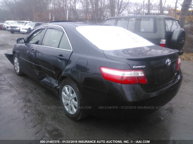 JTNBE46K373110569 - 2007 TOYOTA CAMRY NEW GENERAT CE/LE/XLE/SE BLACK photo 3