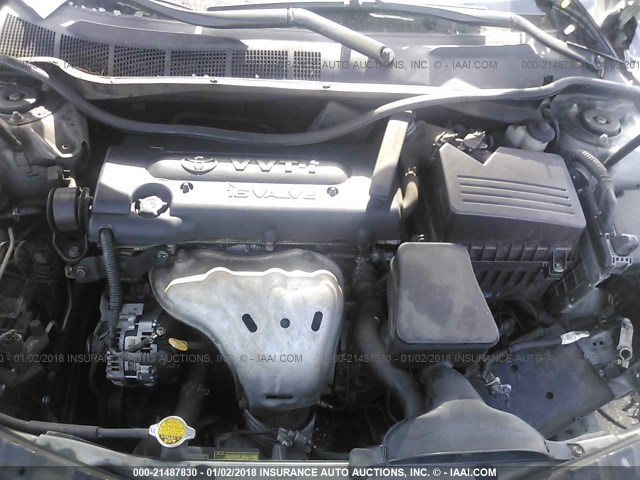 4T1BE46K37U566971 - 2007 TOYOTA CAMRY NEW GENERAT CE/LE/XLE/SE SILVER photo 10