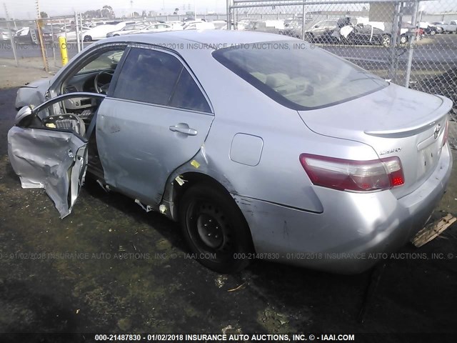 4T1BE46K37U566971 - 2007 TOYOTA CAMRY NEW GENERAT CE/LE/XLE/SE SILVER photo 3