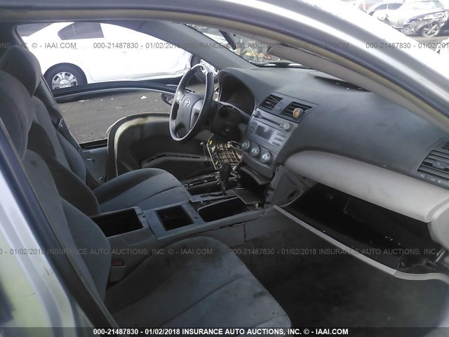 4T1BE46K37U566971 - 2007 TOYOTA CAMRY NEW GENERAT CE/LE/XLE/SE SILVER photo 5