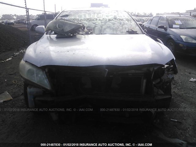4T1BE46K37U566971 - 2007 TOYOTA CAMRY NEW GENERAT CE/LE/XLE/SE SILVER photo 6
