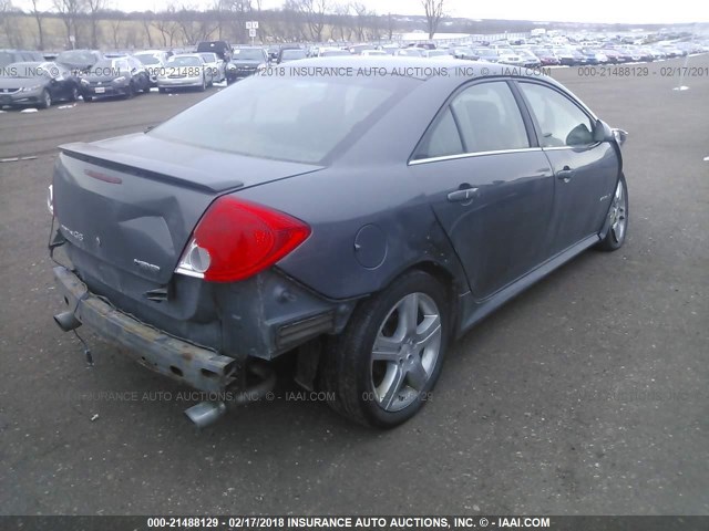 1G2ZM577284204092 - 2008 PONTIAC G6 GXP GRAY photo 4