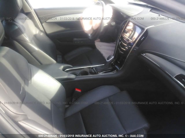 1G6AH5RX7F0102207 - 2015 CADILLAC ATS LUXURY GRAY photo 5