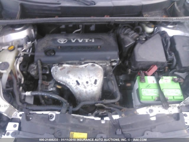 JTLKE50E881018002 - 2008 TOYOTA SCION XB ვერცხლისფერი ფოტო 10