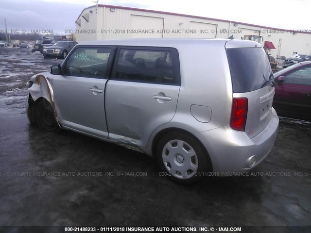 JTLKE50E881018002 - 2008 TOYOTA SCION XB ვერცხლისფერი ფოტო 3