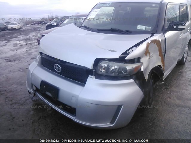 JTLKE50E881018002 - 2008 TOYOTA SCION XB ვერცხლისფერი ფოტო 6