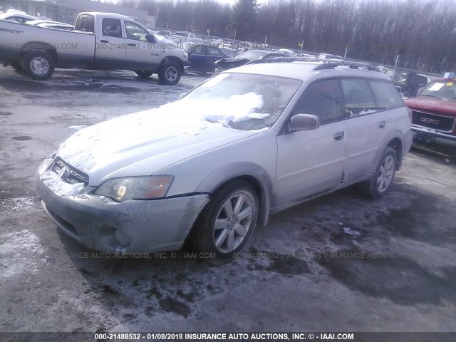 4S4BP61C977343208 - 2007 SUBARU LEGACY OUTBACK 2.5I GRAY photo 2