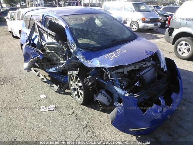 3N1CE2CP1FL448751 - 2015 NISSAN VERSA NOTE S/S PLUS/SV/SL/SR BLUE photo 6