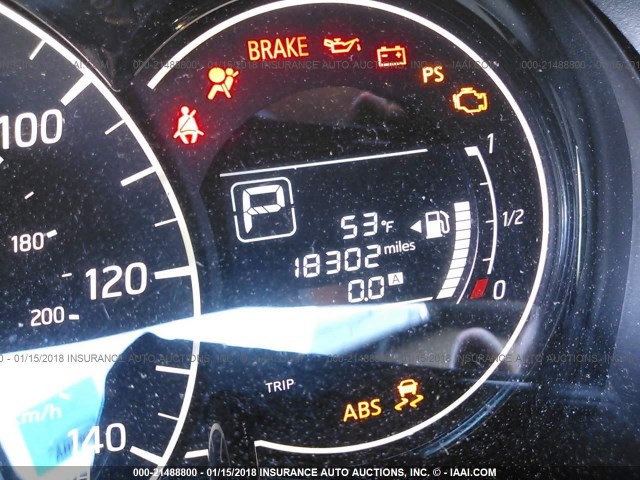 3N1CE2CP1FL448751 - 2015 NISSAN VERSA NOTE S/S PLUS/SV/SL/SR BLUE photo 7