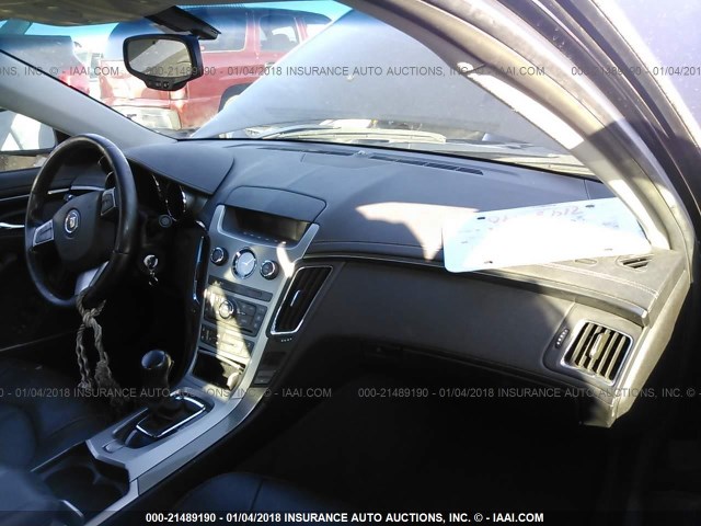 1G6DA5E51C0141120 - 2012 CADILLAC CTS BLACK photo 5