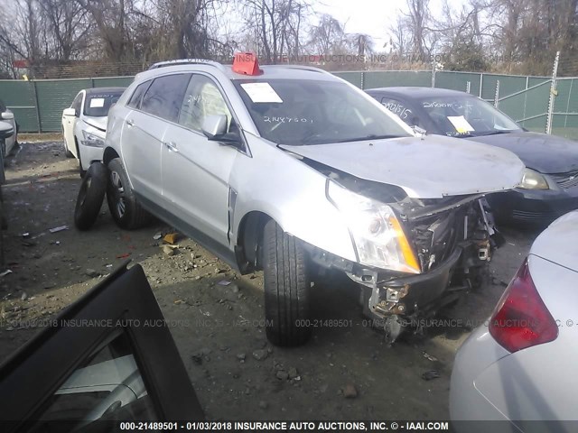 3GYFNDEY7BS649690 - 2011 CADILLAC SRX LUXURY COLLECTION SILVER photo 1