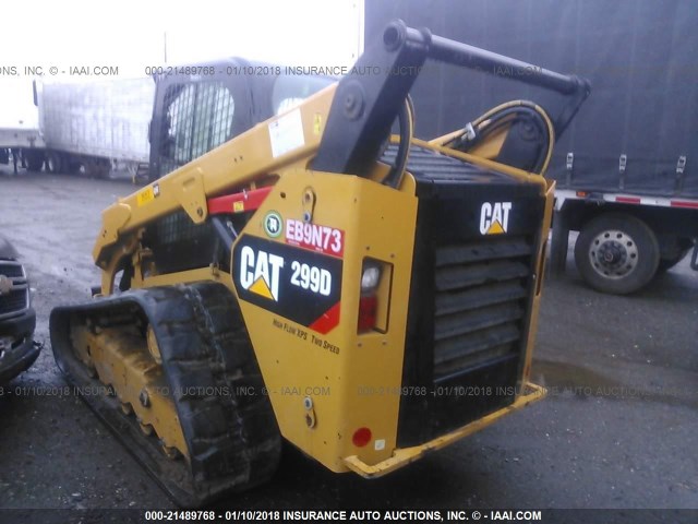 CAT0299DTGTC01510 - 2015 CATERPILLAR 299D  YELLOW photo 3