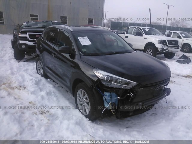 KM8J33A43HU345974 - 2017 HYUNDAI TUCSON LIMITED/SPORT AND ECO/SE BLACK photo 1