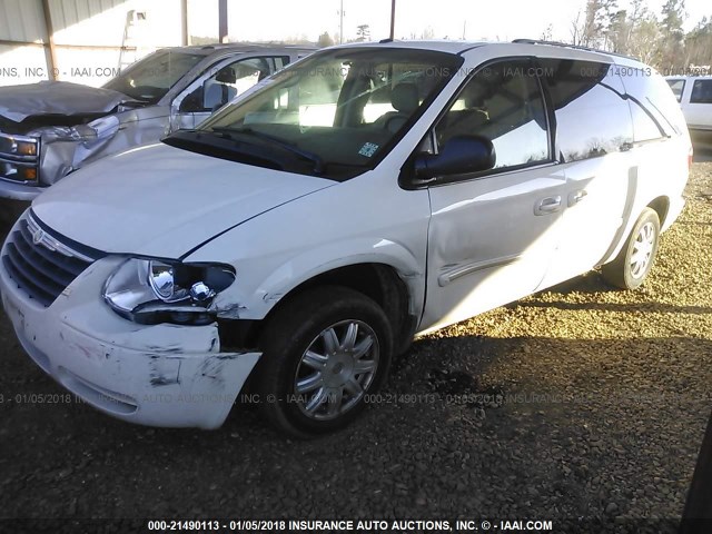 2A4GP54L26R880848 - 2006 CHRYSLER TOWN & COUNTRY TOURING WHITE photo 6