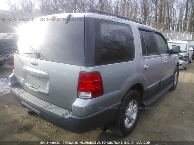 1FMPU16516LA72632 - 2006 FORD EXPEDITION XLT SILVER photo 4