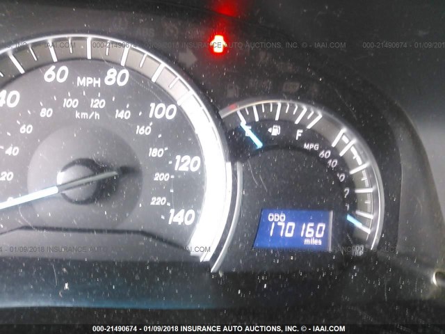 4T1BF1FK8CU176986 - 2012 TOYOTA CAMRY SE/LE/XLE 银色 照片 7