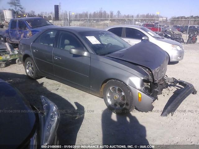 1G6DM57T660107259 - 2006 CADILLAC CTS GRAY photo 1